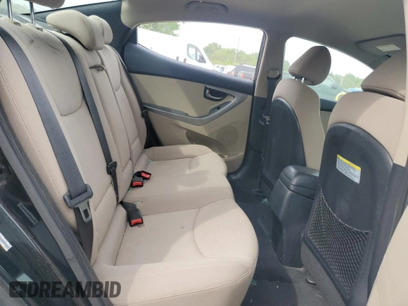 2014 Hyundai Elantra SE z VIN KMHDH4AE9EU107698, wystawiony jako Copart lot #56460845 z przebiegiem 179 338 mil mil oraz Szkoda całkowita • Salvage title. Historia ofert i sprzedaży dostępna na DreamBid. Obrazek 10.
