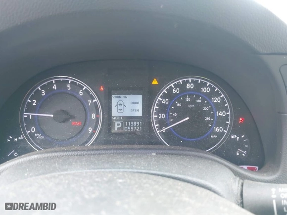 2014 Infiniti Q60 Coupe Journey with VIN JN1CV6EK8EM113564, listed as a IAAI auction lot 41843903 with 113,891 mi miles. Bid and sale history available at carsss.com. Image 7.