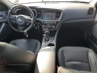 2014 Kia Optima Hybrid EX with VIN KNAGN4AD8E5067462, listed as a Copart auction lot 75878414 with 0 mi miles and Salvage Title. Bid and sale history available at carsss.com. Image 8.
