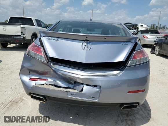 2012 Acura TL Tech Auto with VIN 19UUA8F54CA003029, listed as a Copart auction lot 52347455 with 129,459 mi miles and Salvage Title. Bid and sale history available at carsss.com. Image 6.