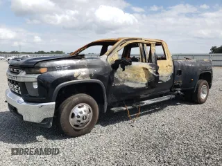 2021 Chevrolet Silverado 3500HD LT with VIN 1GC4YTEY0MF291337, listed as a Copart auction lot 73113434 with 0 mi miles and Non Repairable. Bid and sale history available at carsss.com. Image 2.