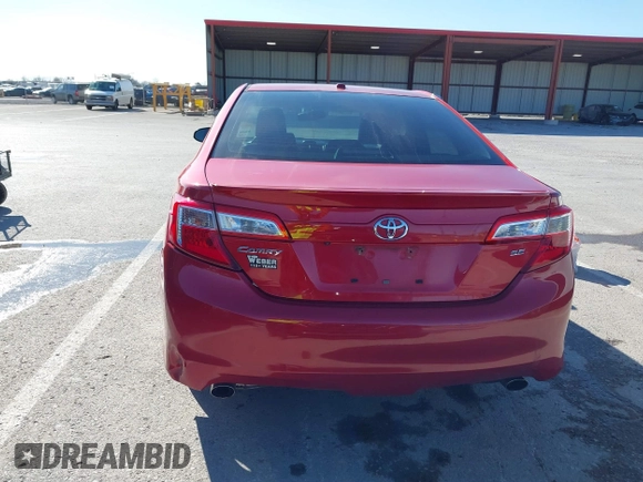 2012 Toyota Camry SE with VIN 4T1BK1FK5CU521306, listed as a IAAI auction lot 41820580 with 167,355 mi miles. Bid and sale history available at carsss.com. Image 16.