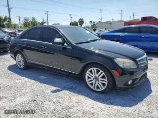 2008 Mercedes-Benz C-Class 3.0L Sport with VIN WDDGF54X58R038614, listed as a Copart auction lot 53324005 with 0 mi miles and Clean Title. Bid and sale history available at carsss.com. Image 4.