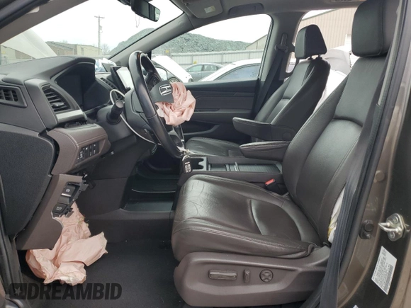 2019 Honda Odyssey Touring with VIN 5FNRL6H89KB103286, listed as a Copart auction lot 48141915 with 80,536 mi miles and Salvage Title. Bid and sale history available at carsss.com. Image 7.