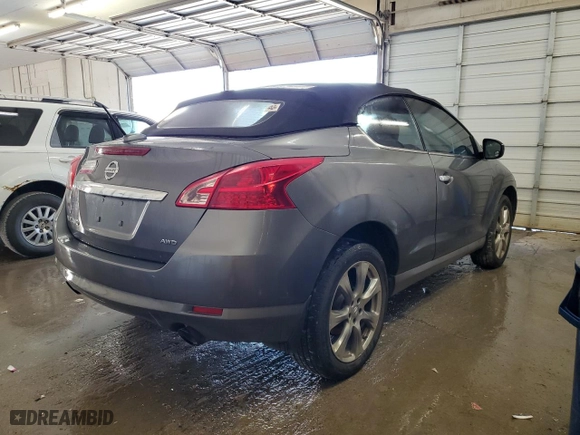 2014 Nissan Murano CrossCabriolet with VIN JN8AZ1FY6EW302110, listed as a Copart auction lot 46476475 with 120,181 mi miles and Salvage Title. Bid and sale history available at carsss.com. Image 3.