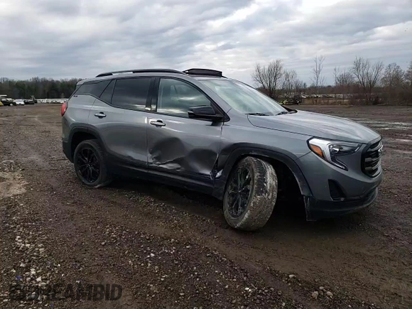 2020 GMC Terrain SLE with VIN 3GKALMEV5LL294370, listed as a Copart auction lot 49858995 with 61,264 mi miles and Salvage Title. Bid and sale history available at DreamBid. Image 11.