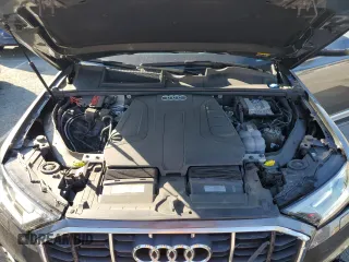 2020 Audi Q7 Premium with VIN WA1AJAF7XLD007623, listed as a Copart auction lot 46716255 with 28,082 mi miles and Salvage Title. Bid and sale history available at carsss.com. Image 12.