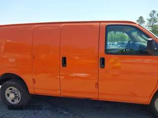 2017 Chevrolet Express Cargo Van with VIN 1GCWGAFF8H1329753, listed as a IAAI auction lot 42126110 with 187,569 mi miles. Bid and sale history available at carsss.com. Image 13.