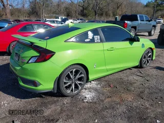 2018 Honda Civic Si Coupe with VIN 2HGFC3A59JH757829, listed as a IAAI auction lot 41509057 with 107,741 mi miles. Bid and sale history available at carsss.com. Image 4.
