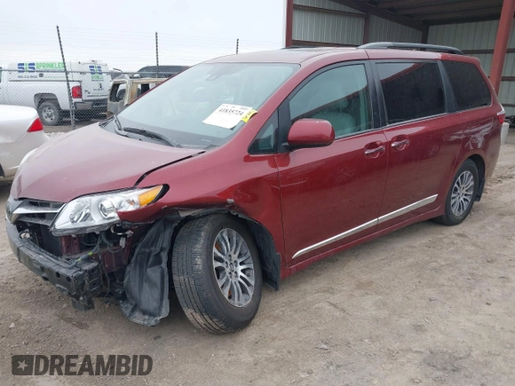 2018 Toyota Sienna XLE Auto Access Seat with VIN 5TDYZ3DC0JS946323, listed as a IAAI auction lot 41835724 with 78,959 mi miles. Bid and sale history available at carsss.com. Image 2.