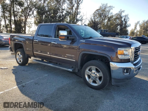 2016 GMC Sierra 2500HD SLT z VIN 1GT12TE80GF160336, wystawiony jako Copart lot #45910795 z przebiegiem 124 655 mil mil oraz Szkoda całkowita • Salvage title. Historia ofert i sprzedaży dostępna na DreamBid. Obrazek 4.