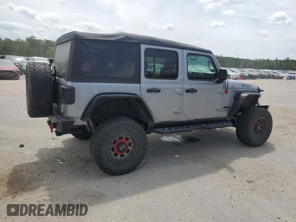 2020 Jeep Wrangler Unlimited Willys z VIN 1C4HJXDG5LW216718, wystawiony jako Copart lot #53144705 z przebiegiem 27 932 mil mil oraz Czysty tytuł • Clean title. Historia ofert i sprzedaży dostępna na DreamBid. Obrazek 3.
