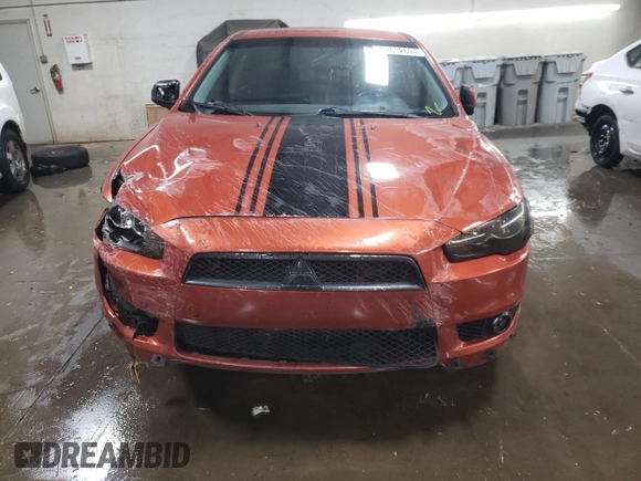 2009 Mitsubishi Lancer GTS with VIN JA3AU86W19U017039, listed as a Copart auction lot 77632694 with 205,150 mi miles and Salvage Title. Bid and sale history available at DreamBid. Image 5.