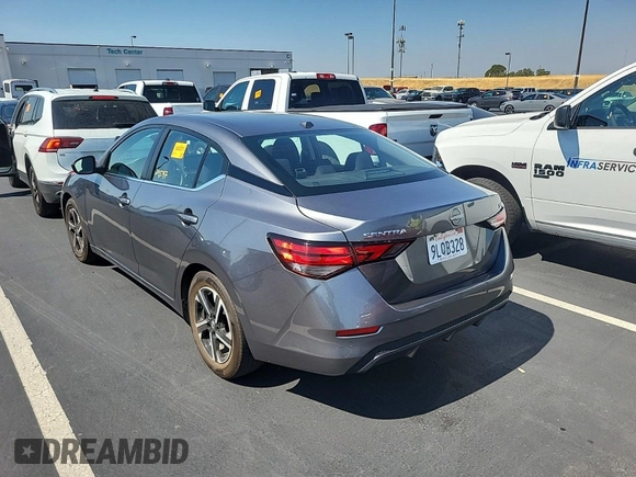 2024 Nissan Sentra SV with VIN 3N1AB8CV8RY266117, listed as a IAAI auction lot 42796449 with 24,547 mi miles and . Bid and sale history available at DreamBid. Image 46.