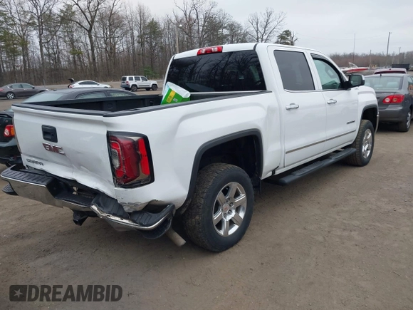 2018 GMC Sierra 1500 SLT z VIN 3GTU2NEC1JG402263, wystawiony jako IAAI lot #41786328 z przebiegiem 100 097 mil mil oraz . Historia ofert i sprzedaży dostępna na DreamBid. Obrazek 4.
