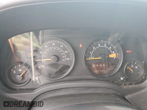 2016 Jeep Patriot High Altitude with VIN 1C4NJRFB0GD552651, listed as a Copart auction lot 55886435 with 105,735 mi miles and Clean Title. Bid and sale history available at DreamBid. Image 9.