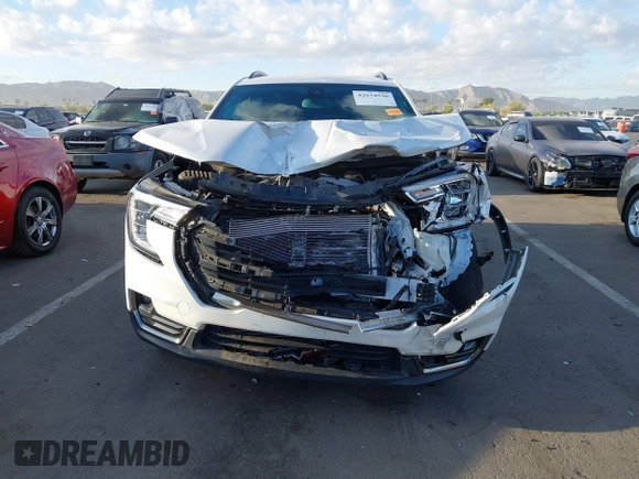 2022 GMC Terrain AT4 with VIN 3GKALYEV1NL163513, listed as a IAAI auction lot 42034936 with 57,935 mi miles and . Bid and sale history available at DreamBid. Image 12.