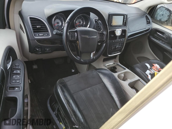 2014 Chrysler Town & Country Touring-L with VIN 2C4RC1CG7ER310737, listed as a Copart auction lot 81495244 with 129,021 mi miles and Salvage Title. Bid and sale history available at carsss.com. Image 8.
