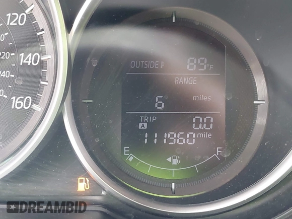 2016 Mazda CX-5 Sport with VIN JM3KE4BY8G0921243, listed as a IAAI auction lot 42102663 with 111,960 mi miles and . Bid and sale history available at DreamBid. Image 15.