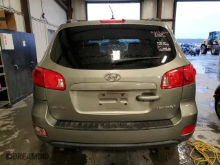 2009 Hyundai Santa Fe GLS with VIN 5NMSG13D39H331306, listed as a Copart auction lot 45045225 with 258,109 mi miles and Salvage Title. Bid and sale history available at carsss.com. Image 6.