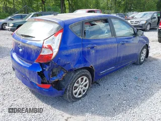 2012 Hyundai Accent GS with VIN KMHCT5AE0CU010189, listed as a IAAI auction lot 42631729 with 169,780 mi miles and . Bid and sale history available at DreamBid. Image 4.