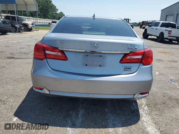 2016 Acura RLX Tech Pkg with VIN JH4KC1F55GC000303, listed as a Copart auction lot 55260834 with 196,922 mi miles and Salvage Title. Bid and sale history available at carsss.com. Image 6.