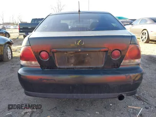 2001 Lexus IS with VIN JTHBD182710020433, listed as a IAAI auction lot 41496923 with 248,450 mi miles. Bid and sale history available at carsss.com. Image 12.