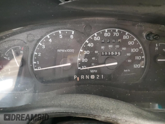 2000 Ford Ranger XLT with VIN 1FTZR15X5YPB27869, listed as a Copart auction lot 45150485 with 111,539 mi miles and Salvage Title. Bid and sale history available at carsss.com. Image 9.