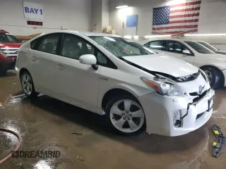 2010 Toyota Prius II with VIN JTDKN3DU8A0058660, listed as a Copart auction lot 50621825 with 133,163 mi miles and Salvage Title. Bid and sale history available at DreamBid. Image 4.