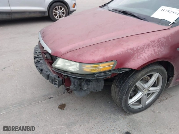 2005 Acura TL with VIN 19UUA66285A029128, listed as a IAAI auction lot 41782954 with 291476 miles. Bid and sale history available at carsss.com. Image 6.