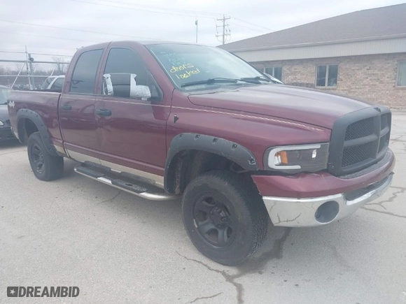 2003 Dodge Ram 1500 ST with VIN 1D7HU18D43J629124, listed as a IAAI auction lot 40912324 with 171,288 mi miles. Bid and sale history available at carsss.com. Image 1.