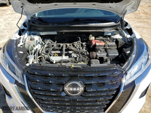 2022 Nissan Kicks SV with VIN 3N1CP5CV7NL490205, listed as a Copart auction lot 46090275 with 59,499 mi miles and Salvage Title. Bid and sale history available at carsss.com. Image 13.