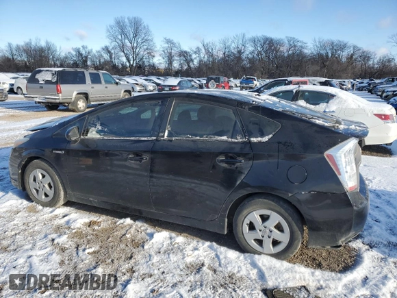 2011 Toyota Prius I with VIN JTDKN3DU9B5306628, listed as a Copart auction lot 82594454 with Not Provided miles and Salvage Title. Bid and sale history available at DreamBid. Image 2.