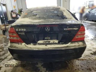 2003 Mercedes-Benz C 230 Kompressor with VIN WDBRF40J13A529332, listed as a Copart auction lot 41510135 with 179,575 mi miles and Salvage Title. Bid and sale history available at DreamBid. Image 6.