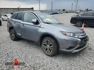 2016 Mitsubishi Outlander SE with VIN JA4AZ3A36GZ002081, listed as a Copart auction lot 59779885 with 142,747 mi miles and Salvage title. Bid and sale history available at DreamBid. Image 4.