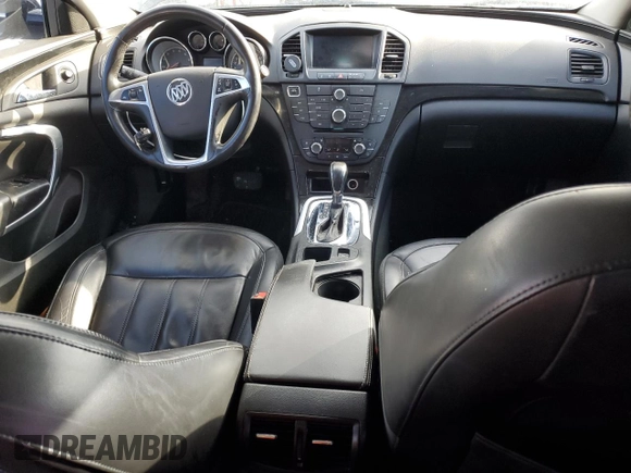2013 Buick Regal with VIN 2G4GR5ER0D9121580, listed as a Copart auction lot 46574995 with 159,907 mi miles and Salvage Title. Bid and sale history available at carsss.com. Image 8.