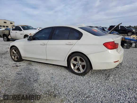 2015 BMW 3 Series 320i with VIN WBA3B1C54FK137747, listed as a Copart auction lot 42174305 with 0 mi miles and Salvage Title. Bid and sale history available at carsss.com. Image 2.