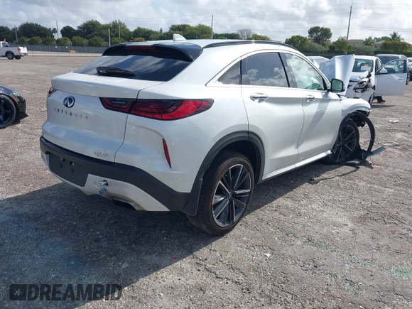 2024 Infiniti QX55 Luxe с VIN 3PCAJ5JR1RF105494, выставлен на аукционе IAAI как лот 41952515 с пробегом 13 734 миль миль и . История ставок и продаж доступна на DreamBid. Изображение 4.