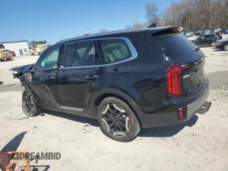 2025 Kia Telluride S with VIN 5XYP64GC8SG565906, listed as a Copart auction lot 46704315 with 7,146 mi miles and Salvage Title. Bid and sale history available at DreamBid. Image 2.