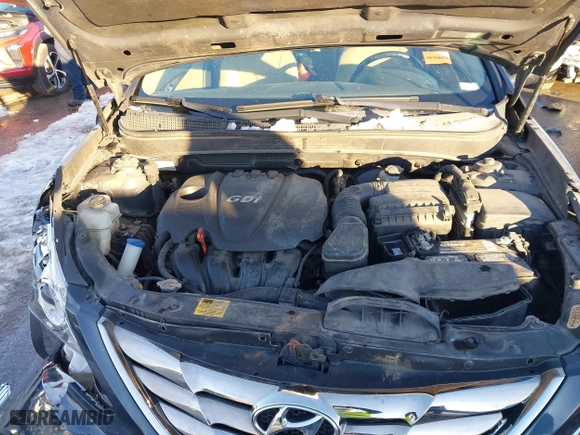 2013 Hyundai Sonata SE with VIN 5NPEC4AC4DH543471, listed as a IAAI auction lot 41267966 with 143,471 mi miles. Bid and sale history available at carsss.com. Image 10.