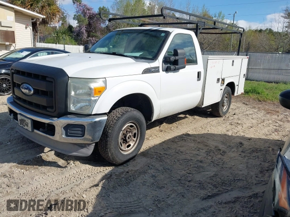 2011 Ford Super Duty F-250 SRW XL with VIN 1FDBF2B66BEC47481, listed as a IAAI auction lot 41893491 with 306,160 mi miles. Bid and sale history available at carsss.com. Image 17.