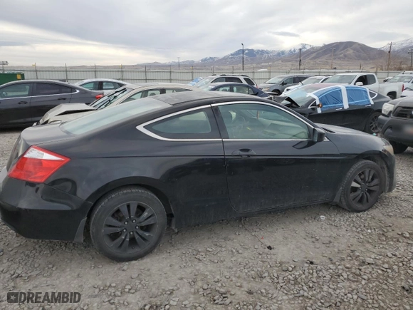 2009 Honda Accord Cpe EX with VIN 1HGCS12739A007122, listed as a Copart auction lot 43860635 with NaN miles and Salvage Title. Bid and sale history available at carsss.com. Image 3.