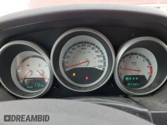 2010 Dodge Grand Caravan SE with VIN 2D4RN4DE9AR254953, listed as a Copart auction lot 53869185 with 187,424 mi miles and Salvage Title. Bid and sale history available at DreamBid. Image 9.