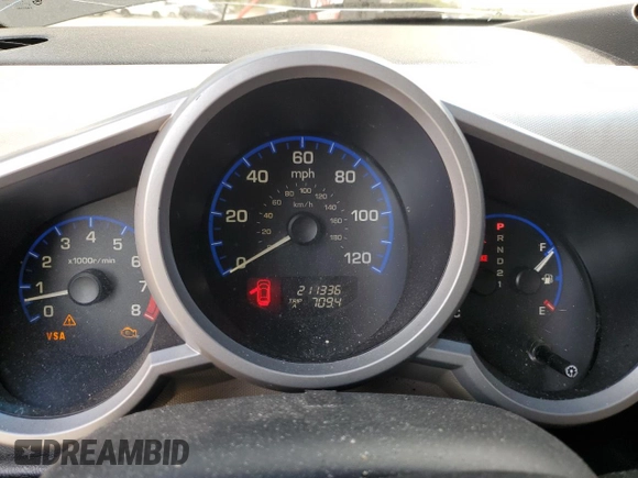 2007 Honda Element EX with VIN 5J6YH28777L003652, listed as a Copart auction lot 54161685 with 211,336 mi miles and Salvage Title. Bid and sale history available at DreamBid. Image 9.