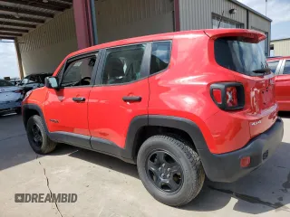 2021 Jeep Renegade Sport z VIN ZACNJDABXMPN09892, wystawiony jako Copart lot #48616195 z przebiegiem 41 788 mil mil oraz Czysty tytuł • Clean title. Historia ofert i sprzedaży dostępna na DreamBid. Obrazek 2.