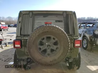 2020 Jeep Wrangler Unlimited Willys with VIN 1C4HJXDG0LW282139, listed as a Copart auction lot 86197954 with 68,036 mi miles and Salvage title. Bid and sale history available at DreamBid. Image 6.