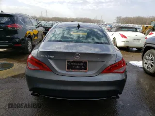 2016 Mercedes-Benz CLA with VIN WDDSJ4EB2GN297038, listed as a Copart auction lot 42160273 with 46,753 mi miles. Bid and sale history available at carsss.com. Image 6.