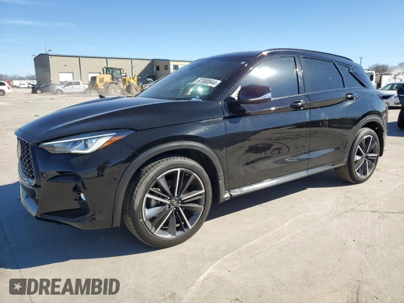 2024 Infiniti QX50 Sport с VIN 3PCAJ5FA1RF101707, выставлен на аукционе Copart как лот 87080944 с пробегом 11 151 миль миль и Списание • Salvage title. История ставок и продаж доступна на DreamBid. Изображение 1.