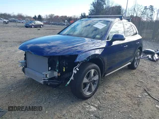 2024 Audi Q5 Premium with VIN WA1ABAFYXR2004201, listed as a IAAI auction lot 40997985 with 9,084 mi miles and . Bid and sale history available at DreamBid. Image 18.
