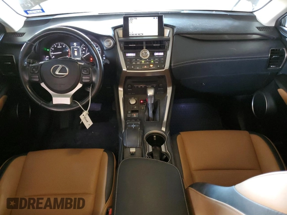 2016 Lexus NX 200t with VIN JTJBARBZ4G2071204, listed as a Copart auction lot 54156535 with 144,631 mi miles and Salvage Title. Bid and sale history available at DreamBid. Image 8.